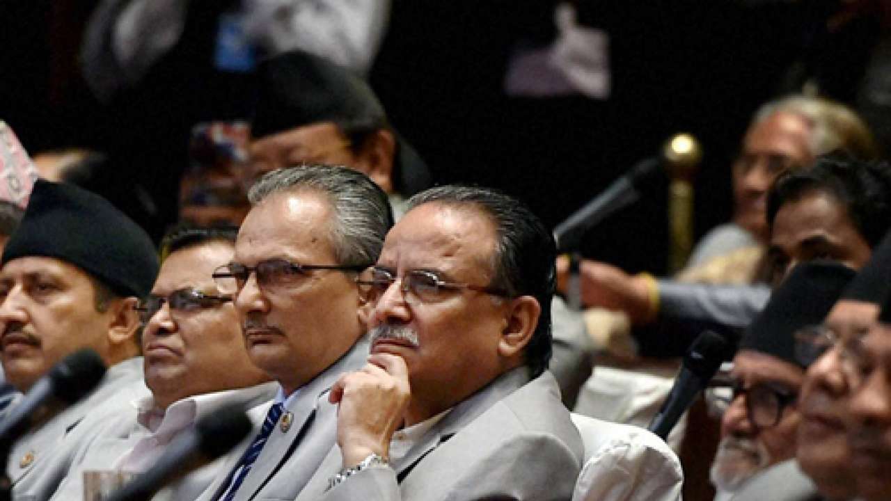 Narendra Modi meets Nepal's CPN-Maoist leader Prachanda