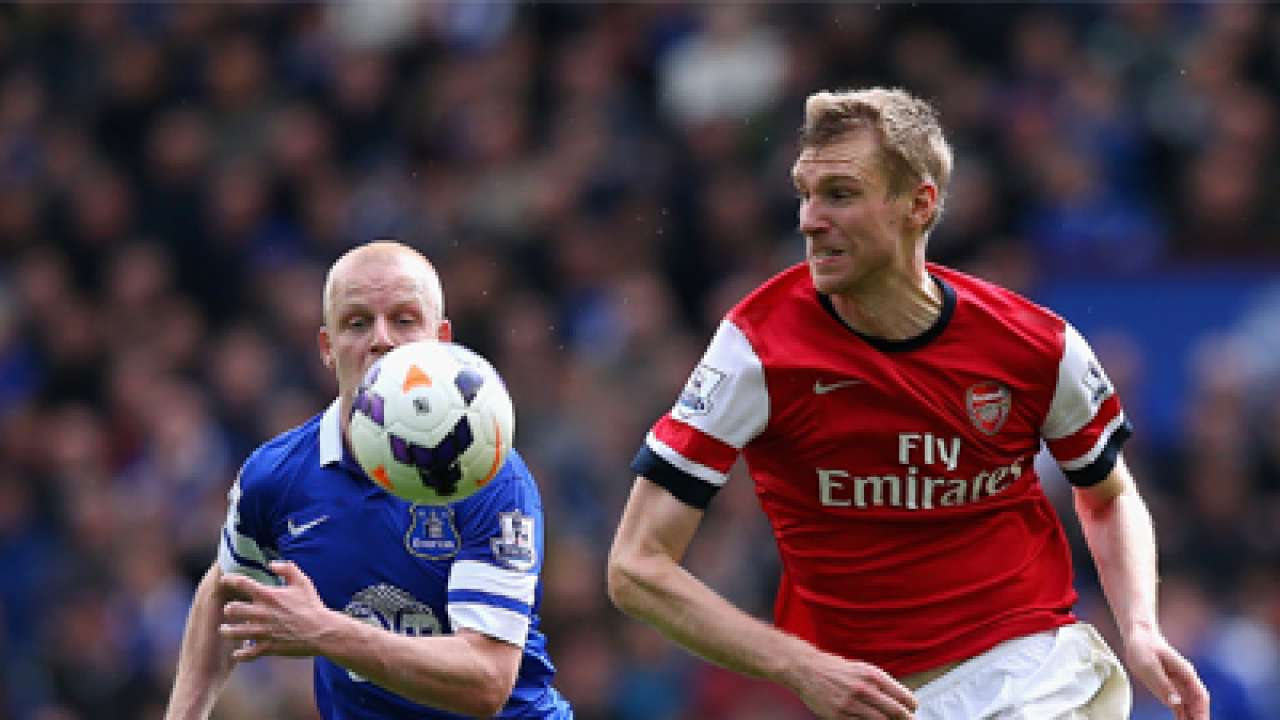 Mertesacker on standby for arsenal's european qualifier