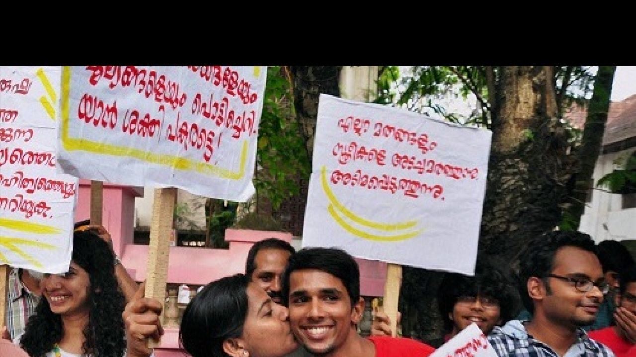 Kiss Of Love Supporters In Hyderabad Face Case For Obscenity 2952