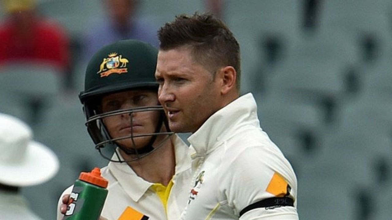Adelaide Test Day 2 Michael Clarke returns to action; teams up with Steve Smith to take Adelaide Test Day 2 Michael Clarke returns to action; teams up with Steve Smith to take