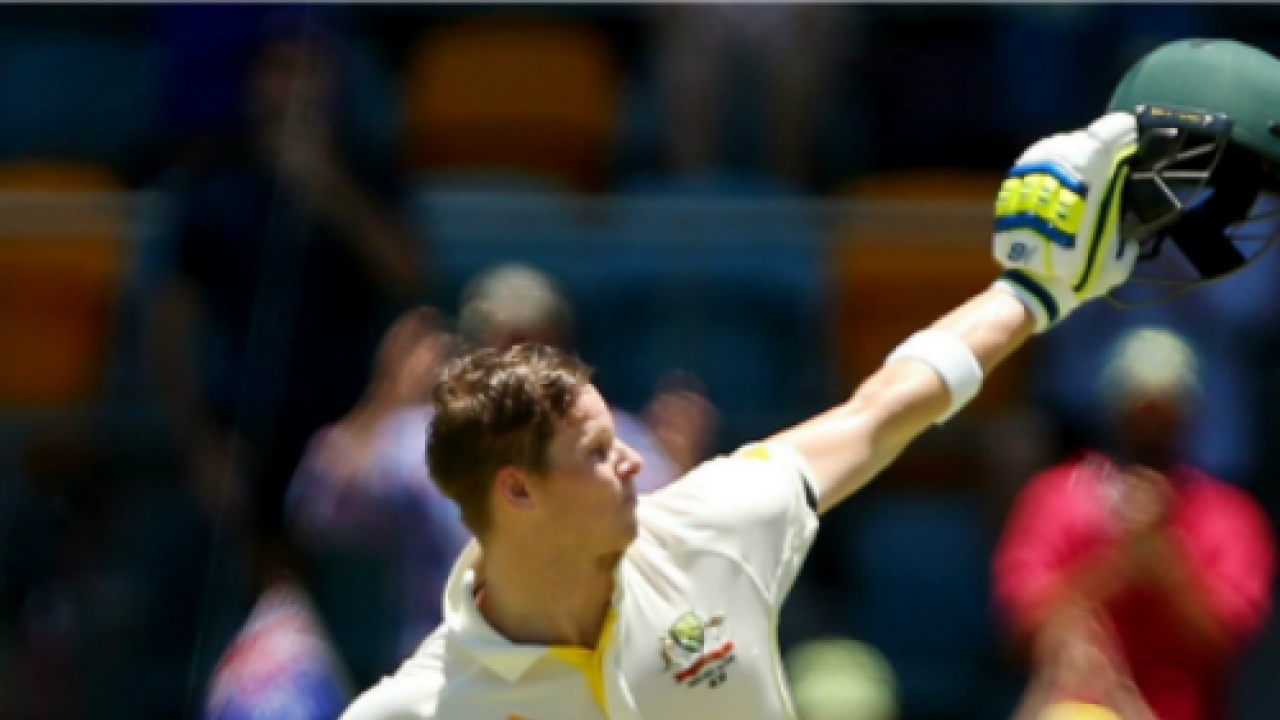 Brisbane test Steve Smith century propels