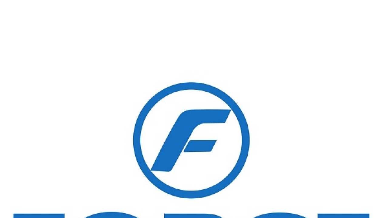 Force Motors, Rotated Logo, White Background Stock Photo - Alamy