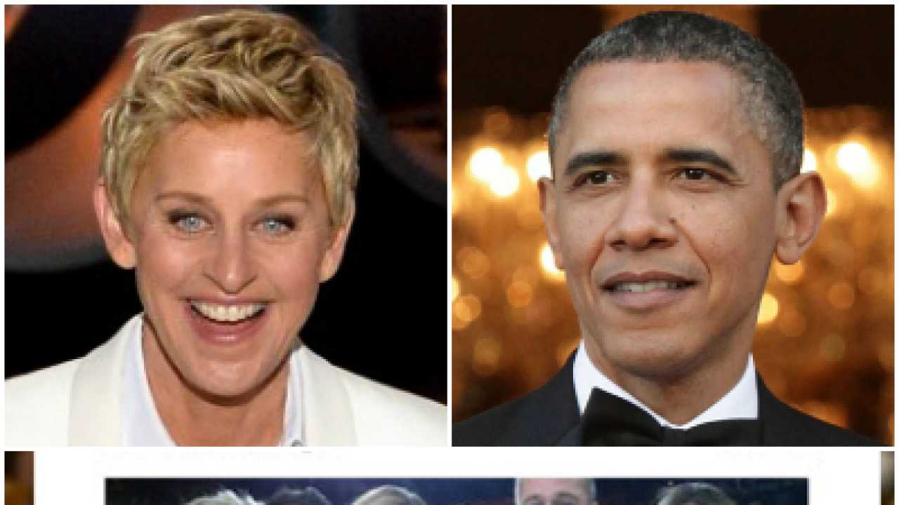 Ellen DeGeneres' Oscar selfie was a 'cheap stunt' Barack Obama