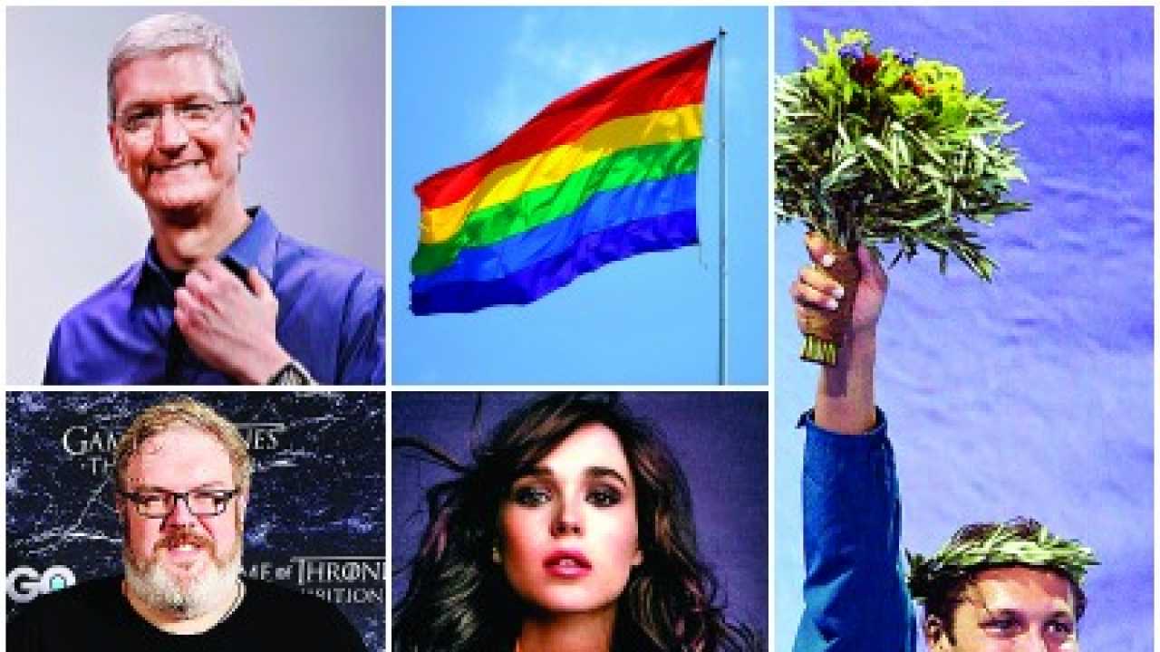 Global icons who came out in 2014