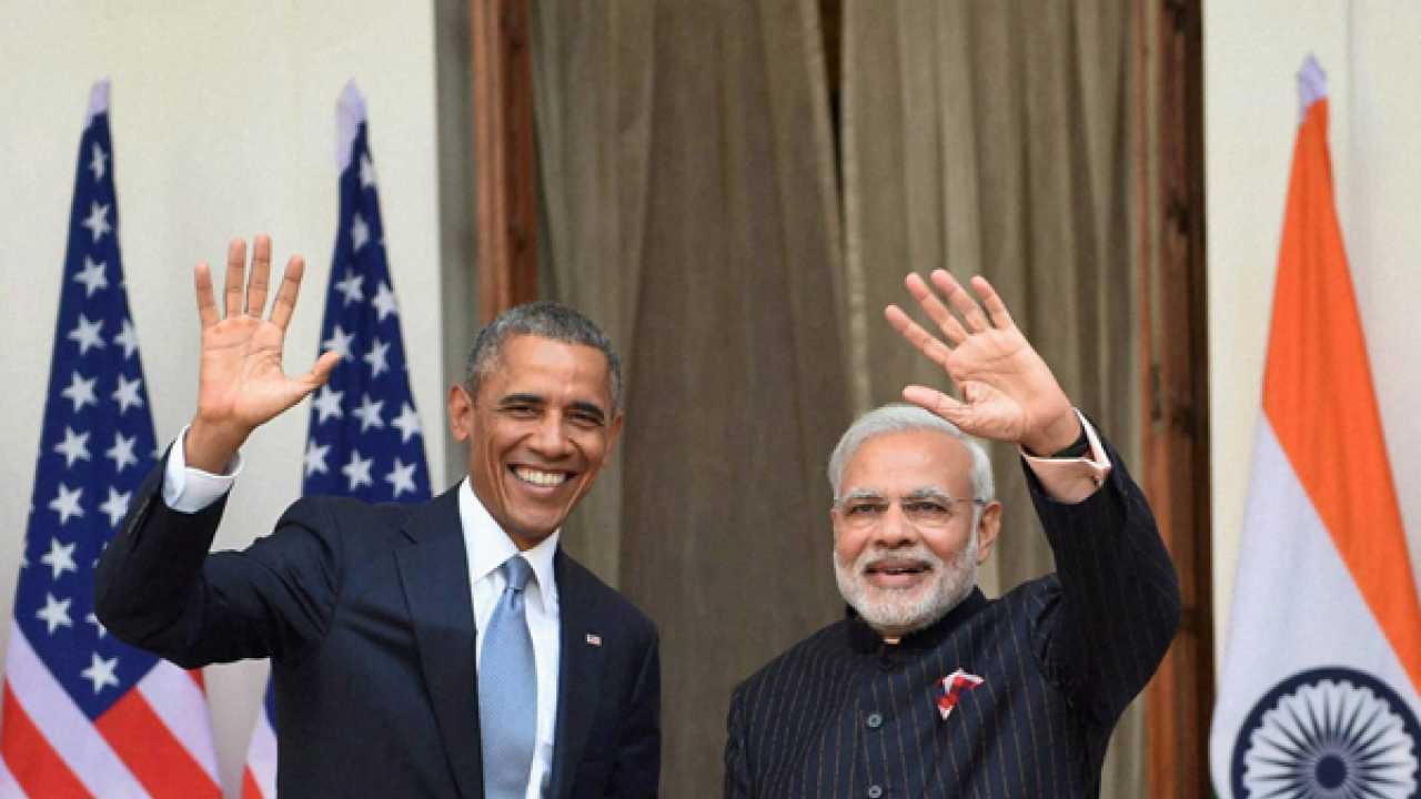Us president barack obama's three day visit to india ruled media space, internet