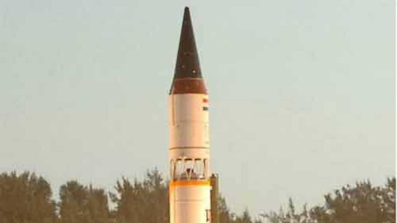 India Successfully Test Fires Surface To Surface Ballistic Missile Agni