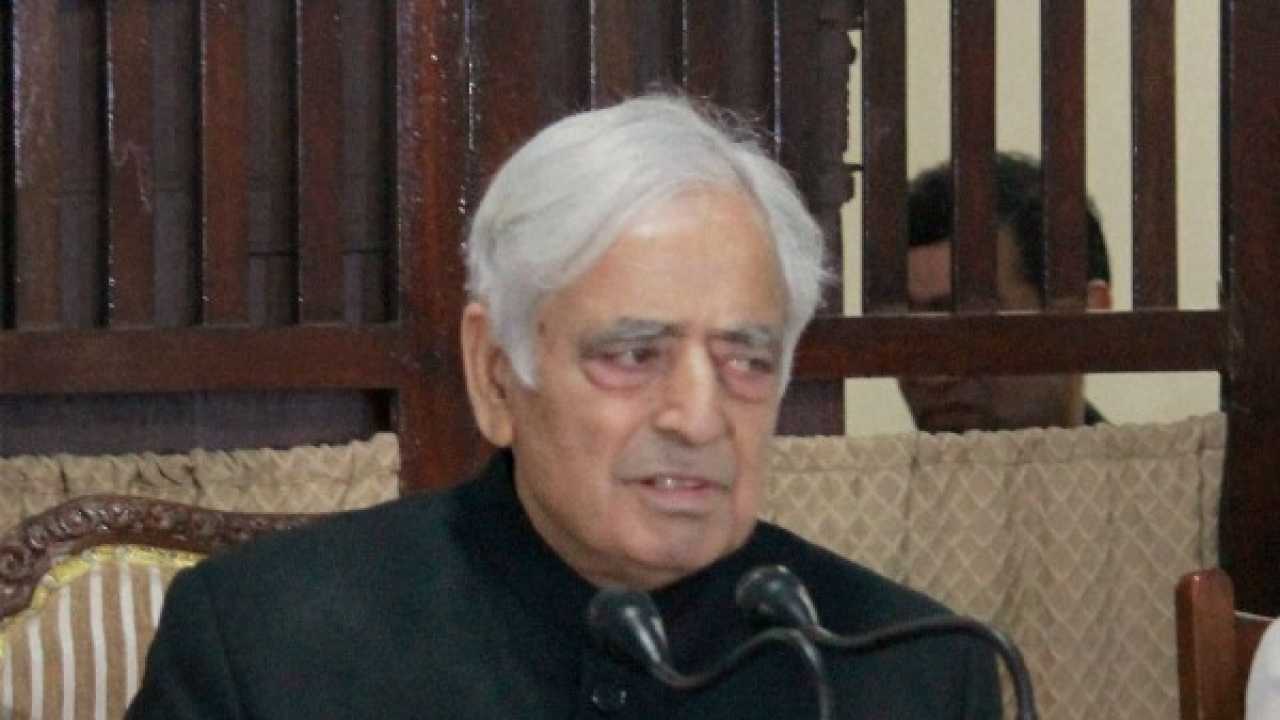 No option other than talks with Pakistan: Mufti Mohammad Sayeed on ...