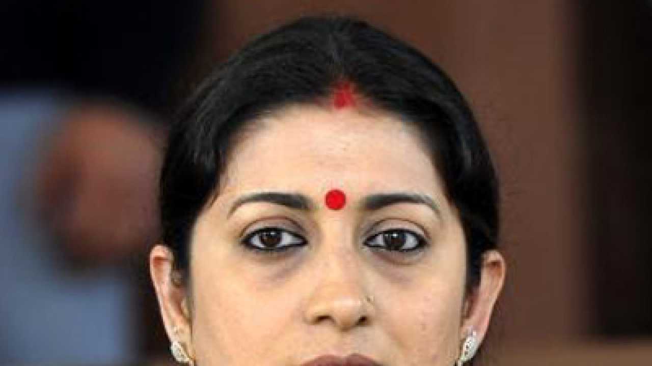 WEF names Smriti Irani as Young Global Leader from India