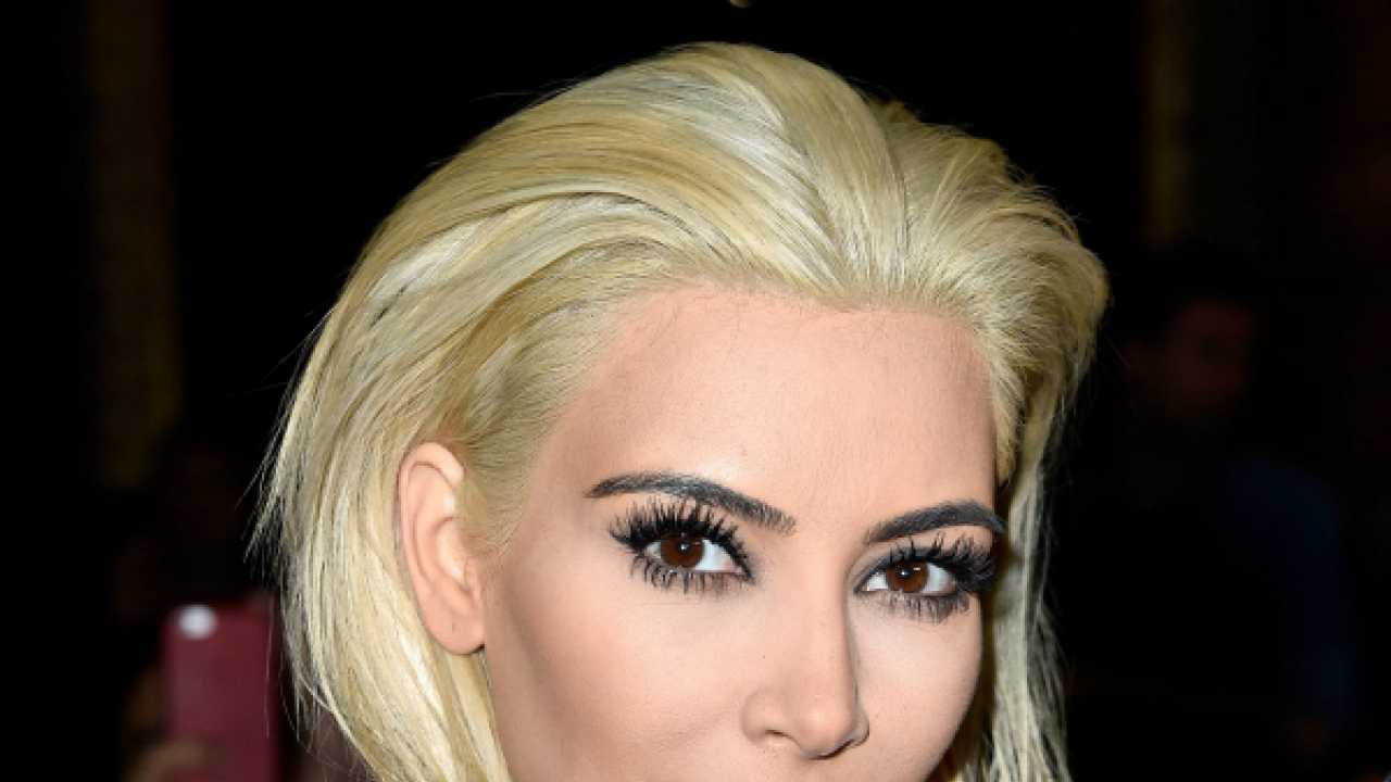 Kim Kardashian Posts New Brunette Look On Instagram