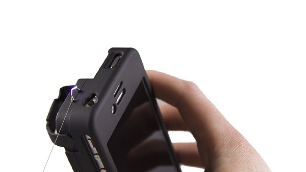 This iPhonestyle stun gun is five times more powerful than a Taser