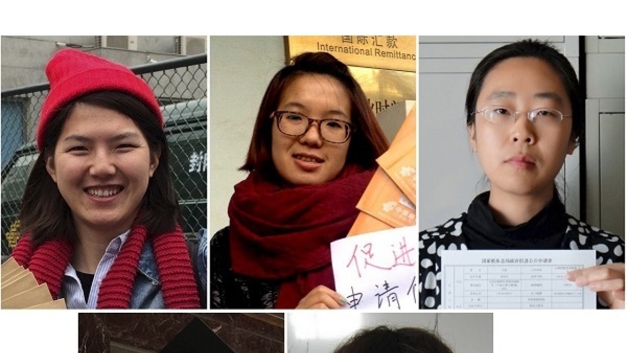 China releases 5 feminist activists after global outcry