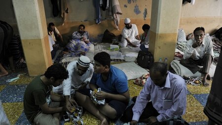 450 Yemeni nationals landed in India for medical treatment over a month ago. Suffering from various ailments, they are now stranded in shelters in different cities with bleak chances of returning to their country. Photo credit: Salman Ansari