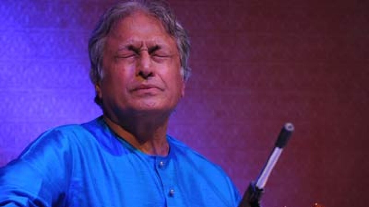 Amjad Ali Khan and his sons perform 'Raga For Peace' at Nobel concert
