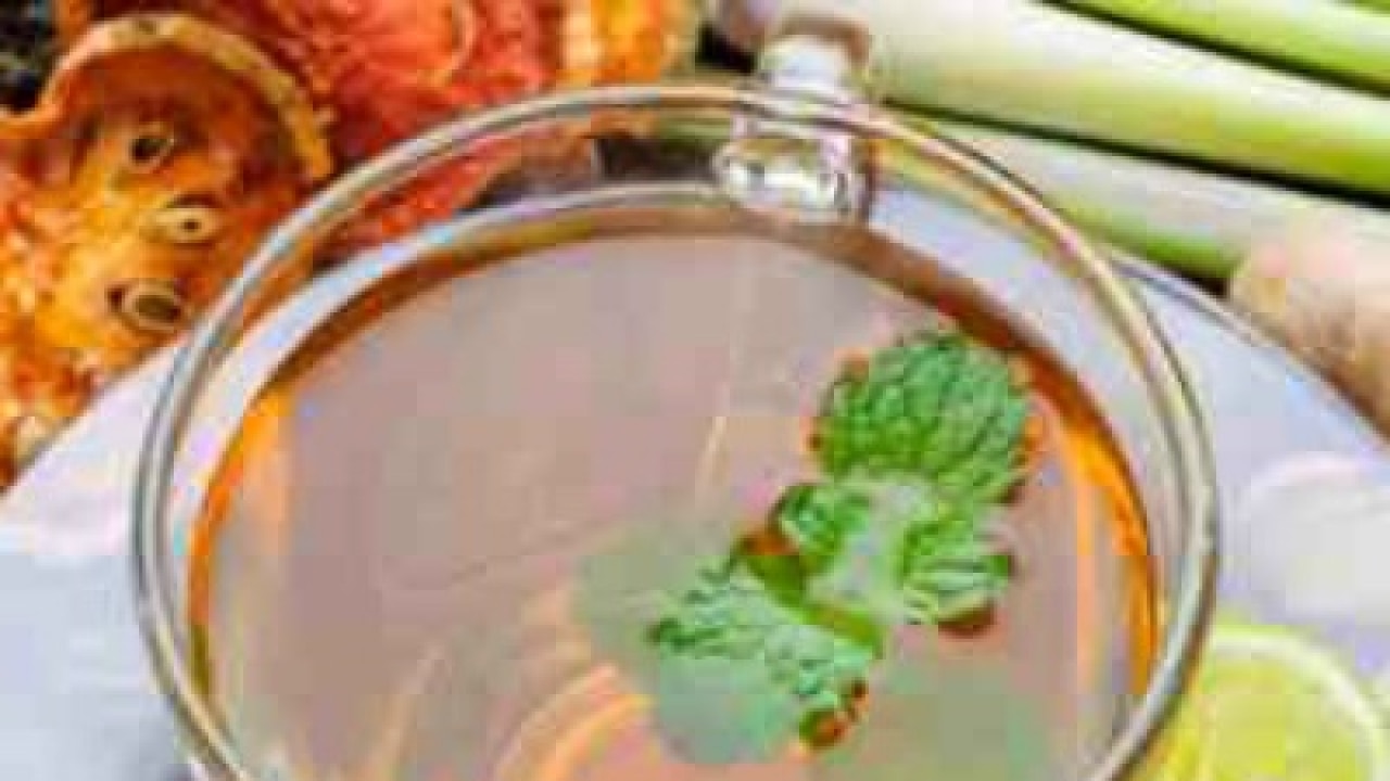 Herbal tea Natural remedy to combat cold and cough