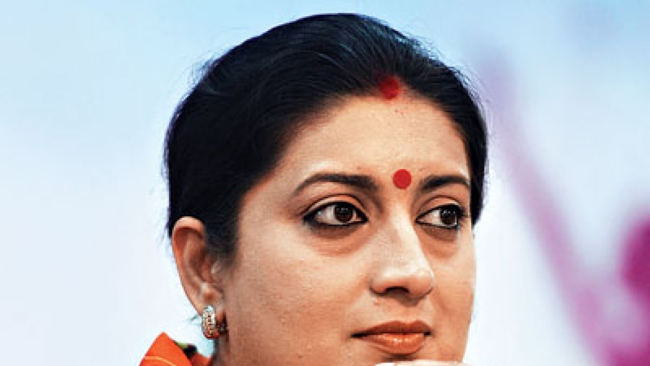 Proposal for inclusion of topics on North East should come from states: Smriti  Irani