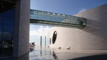 Champalimaud Centre for the Unknown designed by Charles Correa