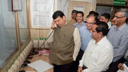 CM Fadnavis takes stock of the situation