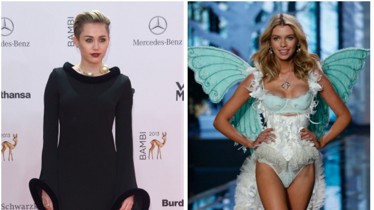 Miley Cyrus Dating Victorias Secret Model Stella Maxwell