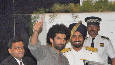 Aditya Roy Kapoor dropped in too at the birthday party!