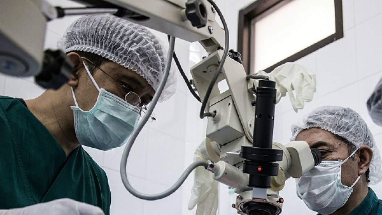 Youth walks again after bilateral hip replacement surgery