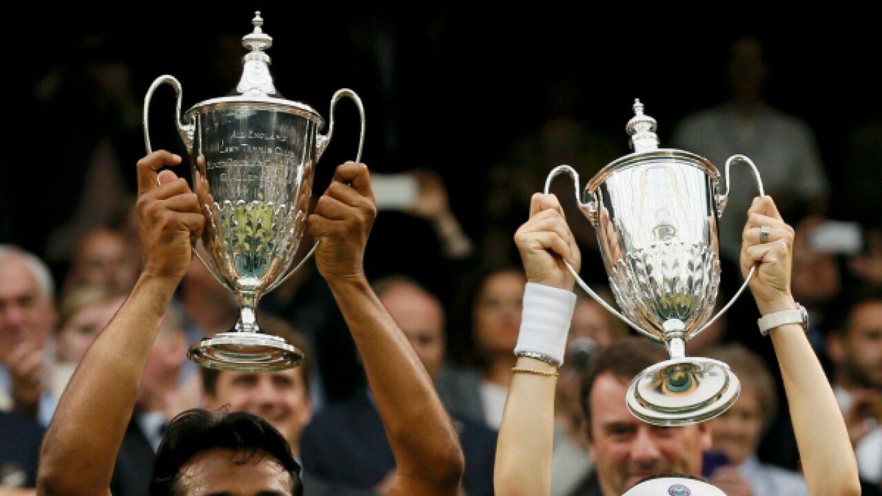 Among my most special wins Leander on Wimbledon Mixed Doubles title