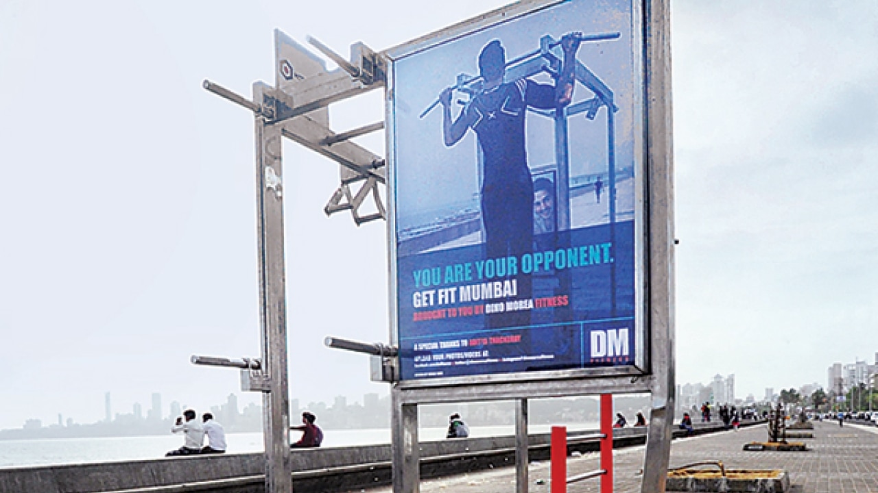 Marine Drive fitness station has nod for just three months