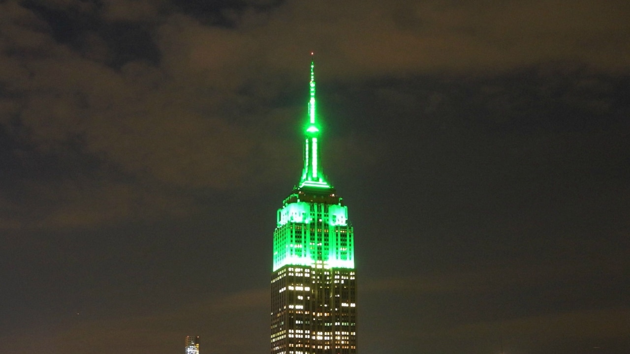 New York celebrates Eid; Empire State Building lit green for the festival