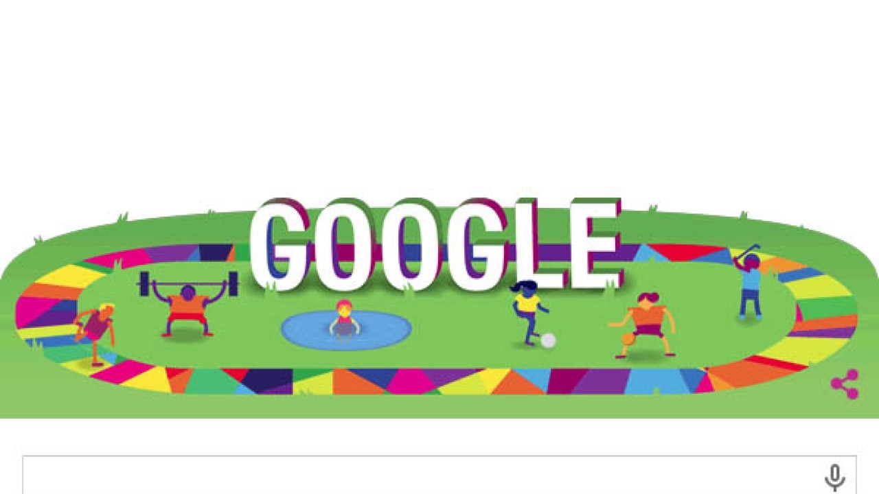 Google doodle celebrates 14th Special Olympics World Summer Games