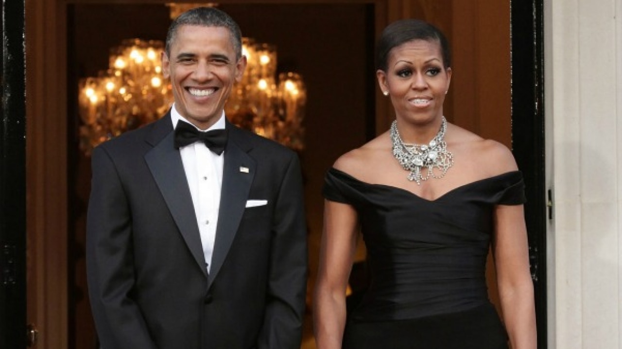 POTUS Barack Obama celebrates 54th birthday at Rose's Luxury restaurant