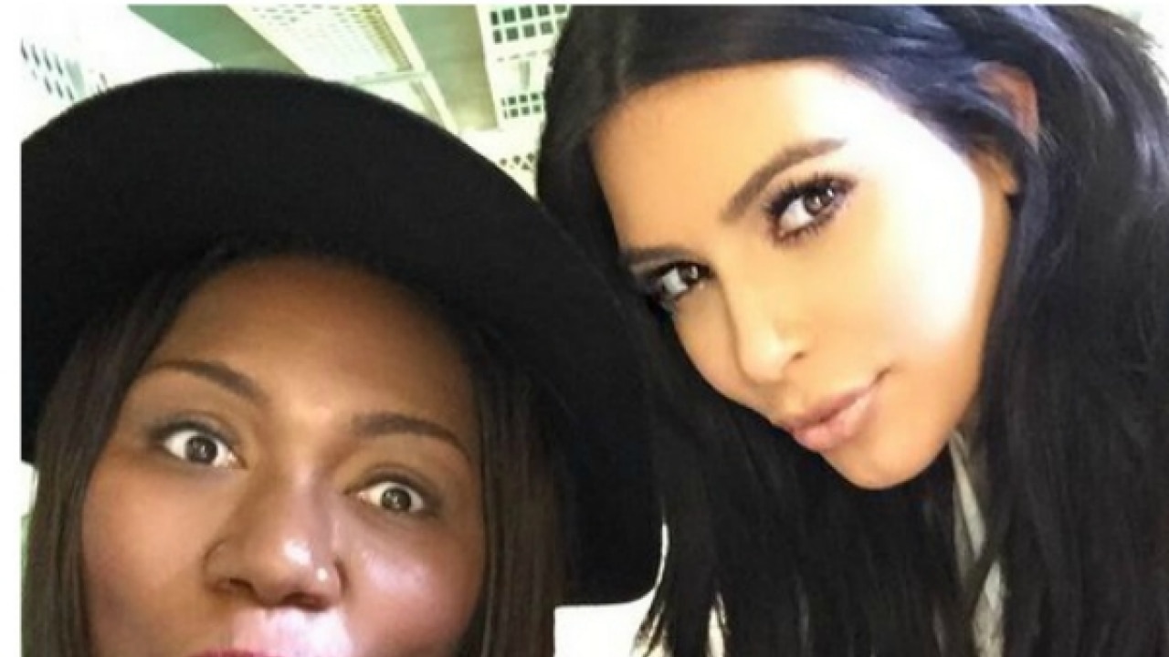 Kim Kardashian shows up in New Orleans for fan's birthday