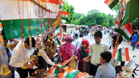 Independence Day festivities around the country
