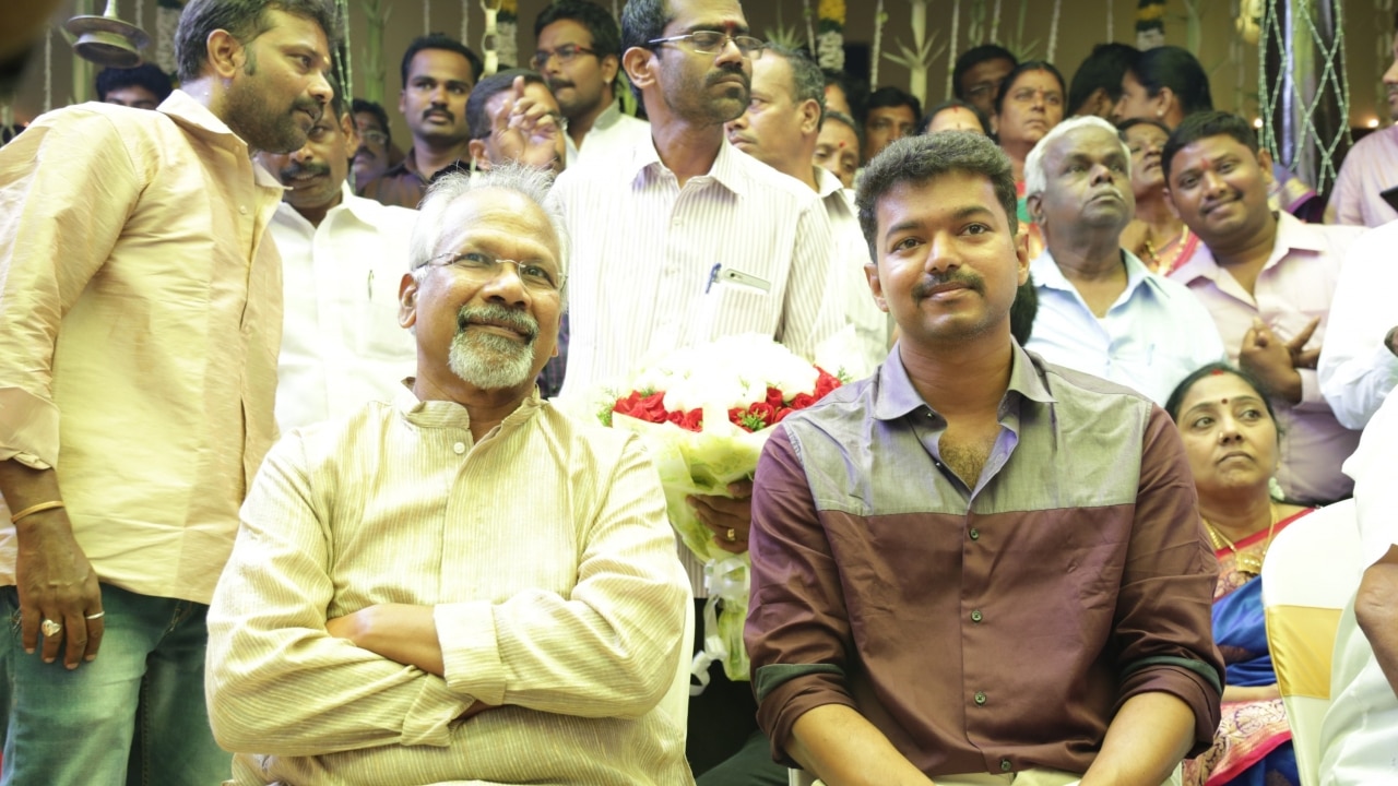 Actor Prabhu And His Wife With The Couple