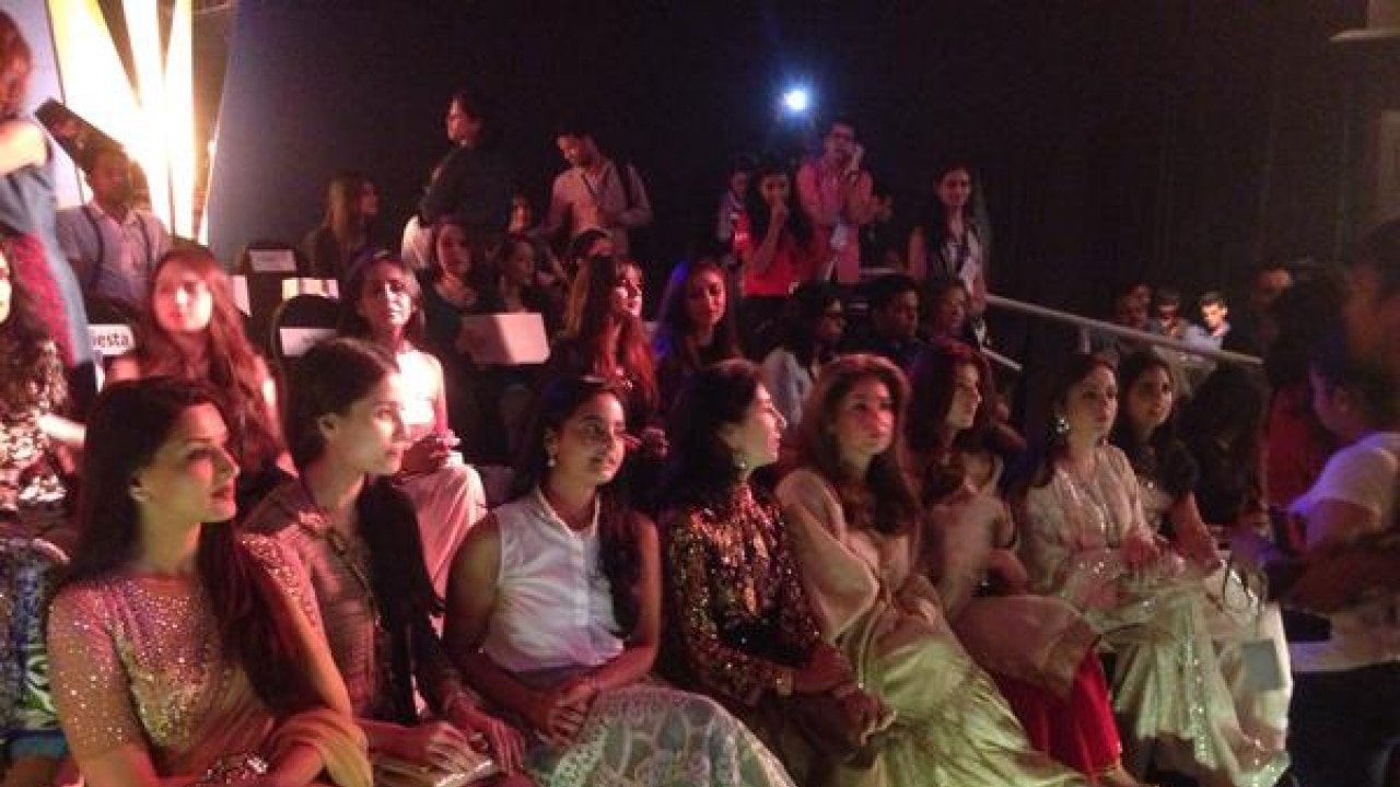 Impressive front row for Abu Jani & Sandeep Khosla's show at Lakme Fashion Week 2015