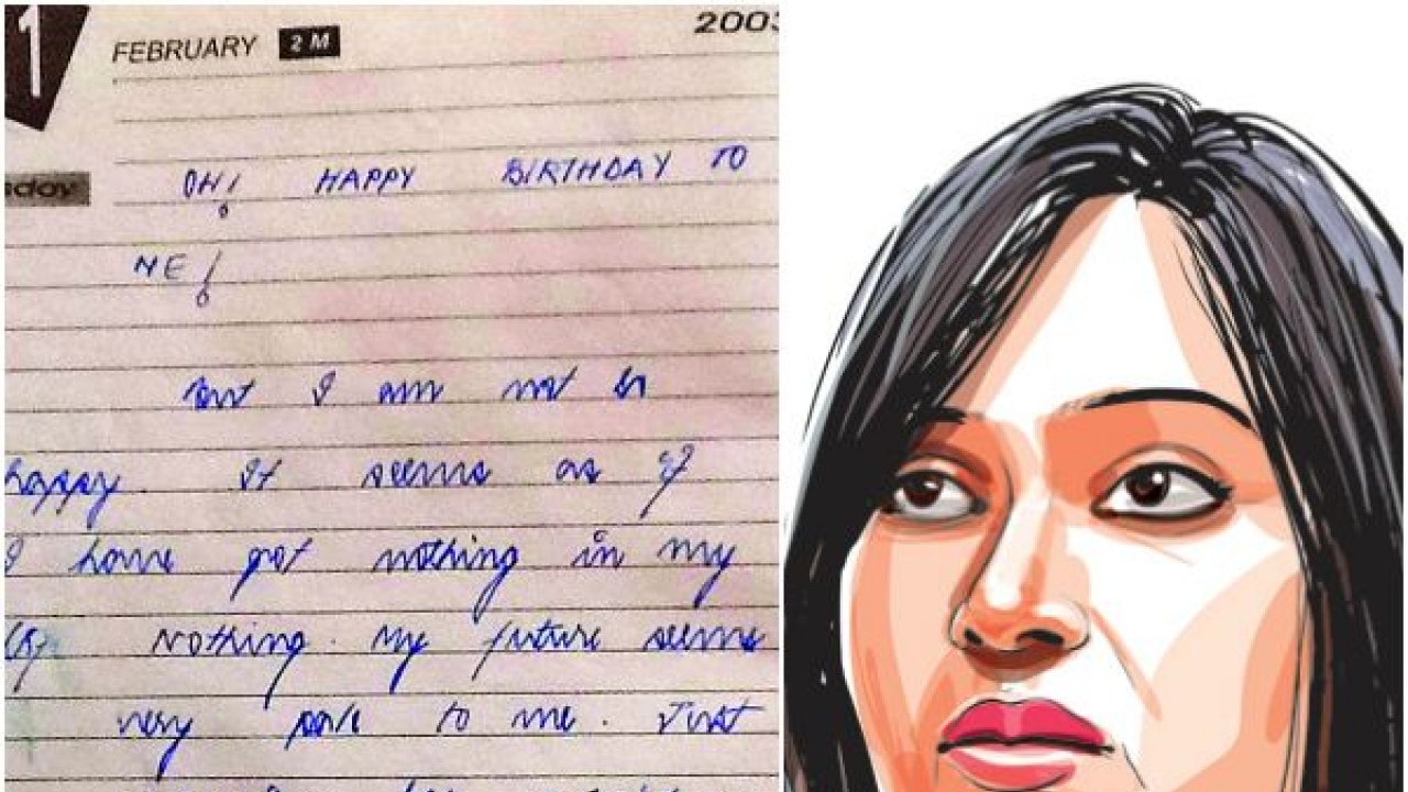 dna exclusive Sheena Bora's diary reveals troubled relationship with dna exclusive Sheena Bora's diary reveals troubled relationship with