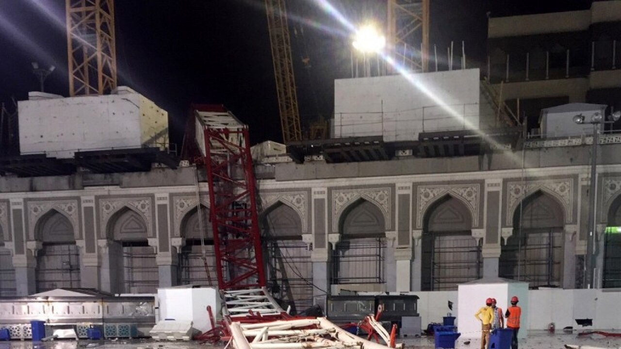 Mecca Crane Crash