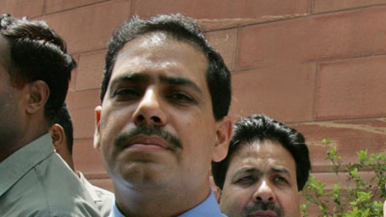 Will add a white tape on my name on the VVIP list: Robert Vadra