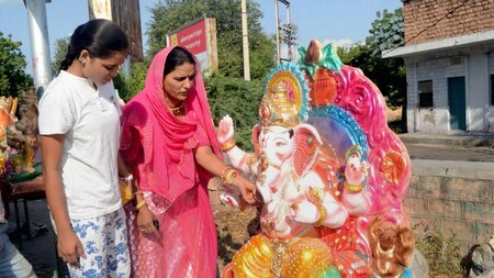 Preparations for Ganesh Chaturthi across India