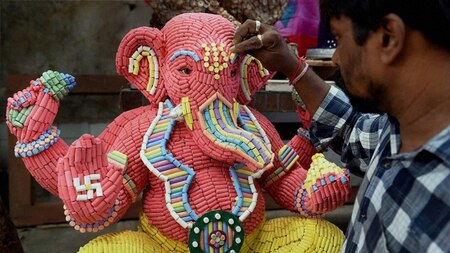 Ganesha Chaturthi celebrations in Mumbai