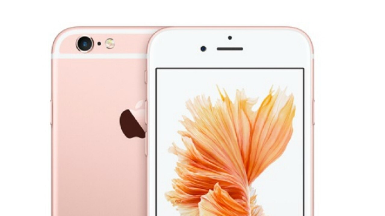 Iphone 6s rose sale gold public