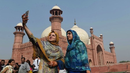 Selfie time in Lahore!