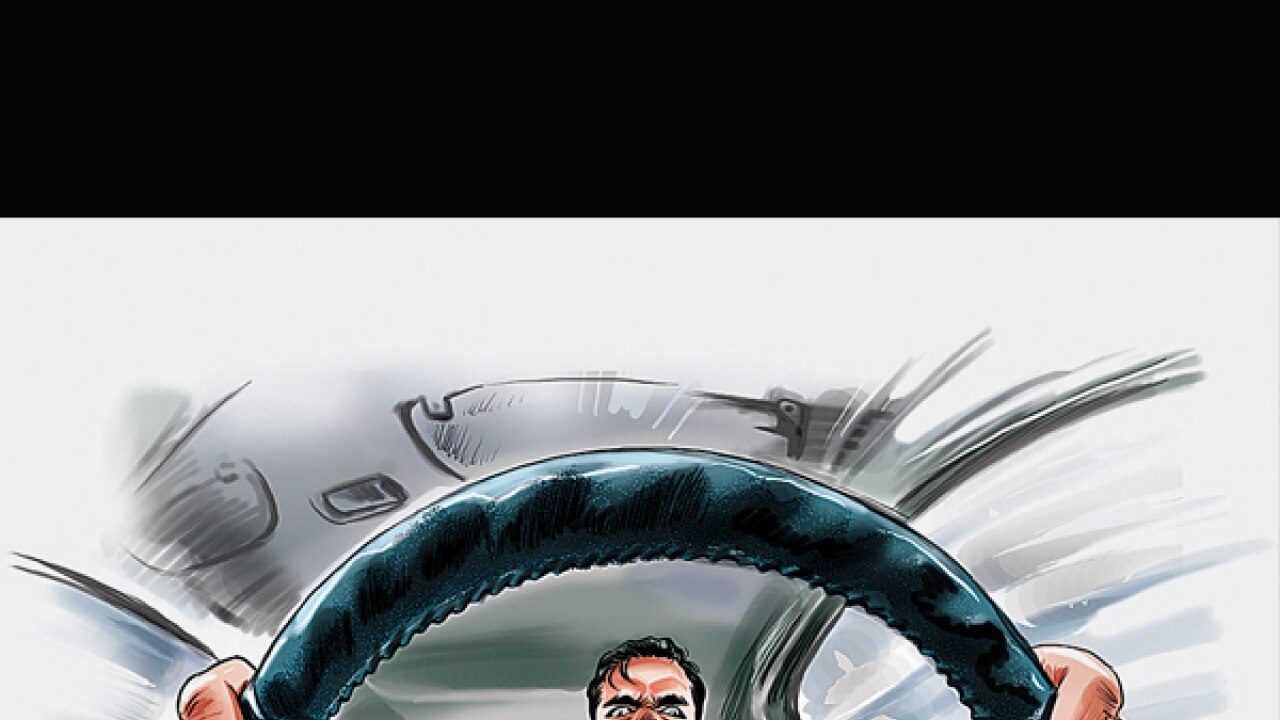 Road rage: stay calm and drive on