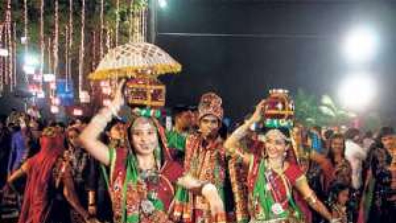 Egypt dances to the tune of garba while celebrating dussehra