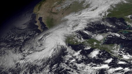 Eumetsat satellite image shows category 5 of Hurricane Patricia