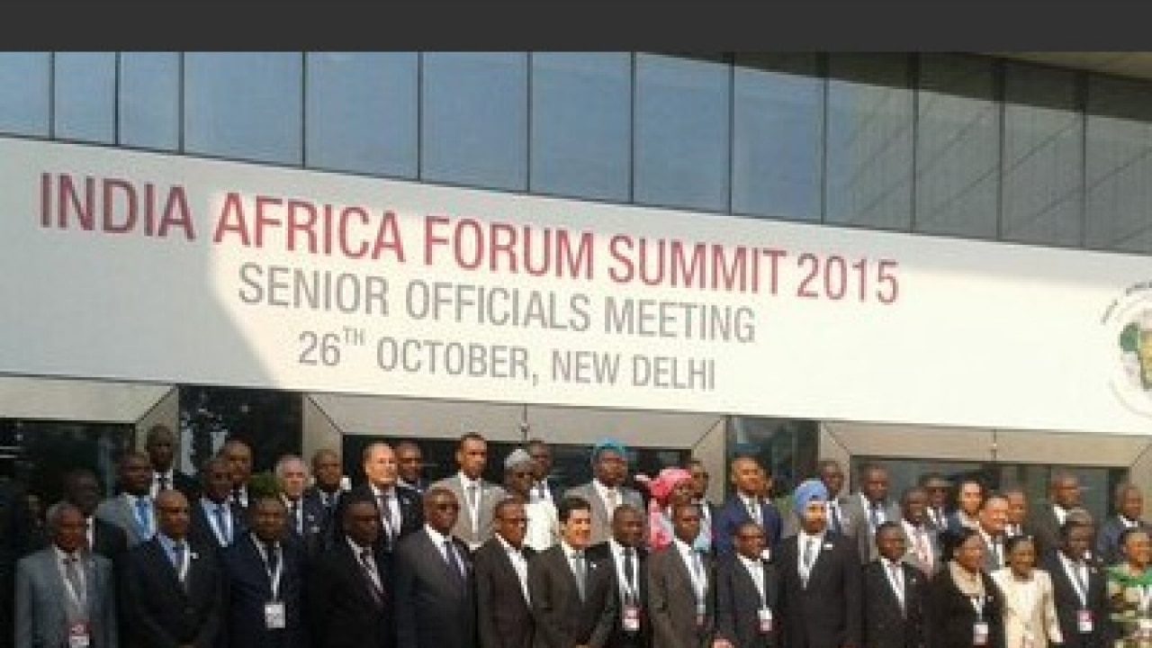 India hosts biggest Africa summit; challenges China
