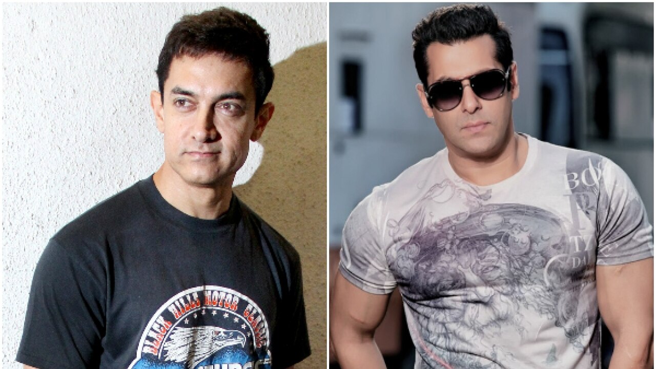 Salman Khan rubbishes rumours of tiff with Aamir Khan!
