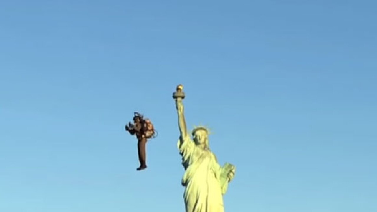 The jetpack is now a real thing watch it in action