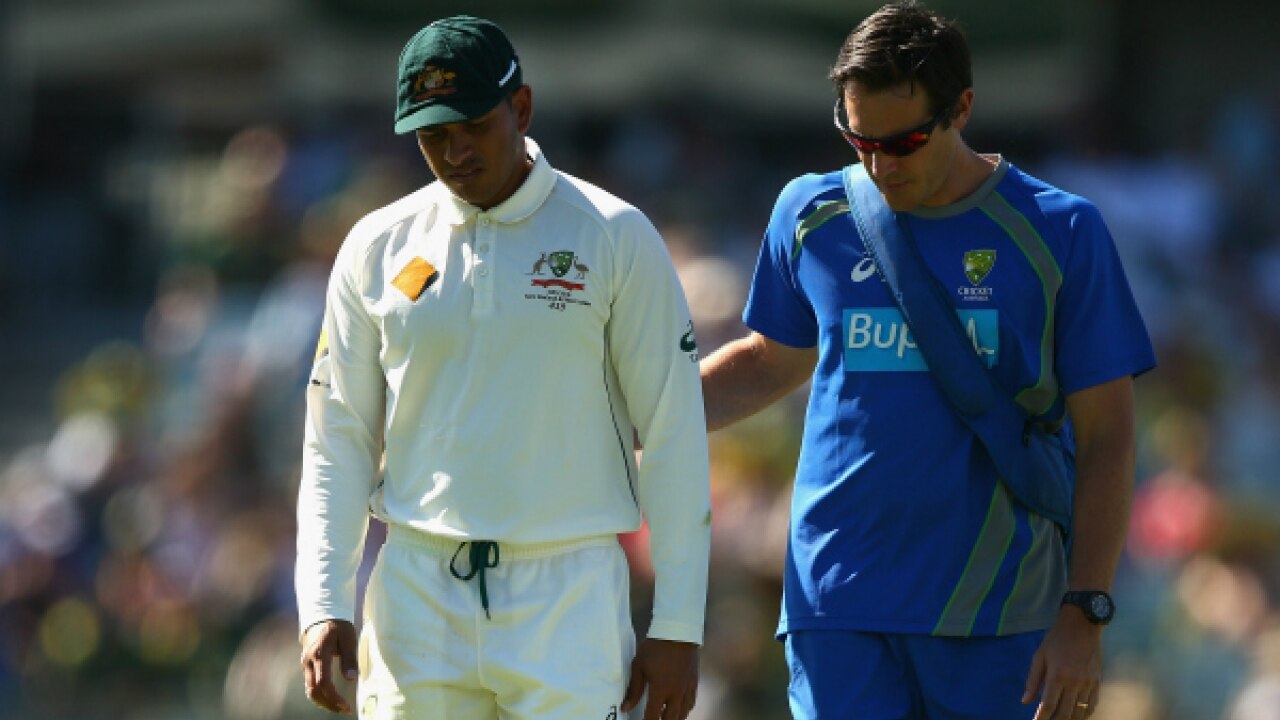 Centurion Usman Khawaja suffers injury, out of Adelaide Test