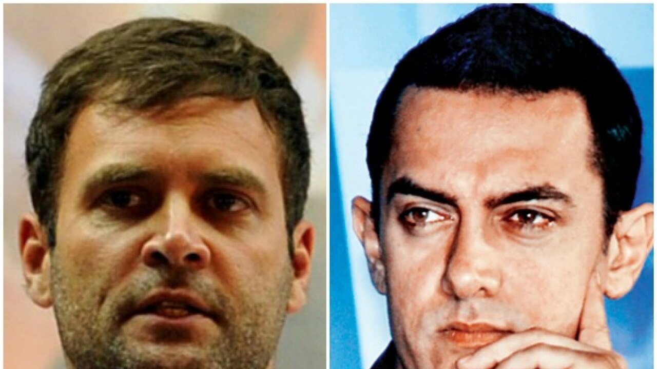 Intolerance debate: rahul gandhi supports aamir khan, says issue disturbs him as an indian
