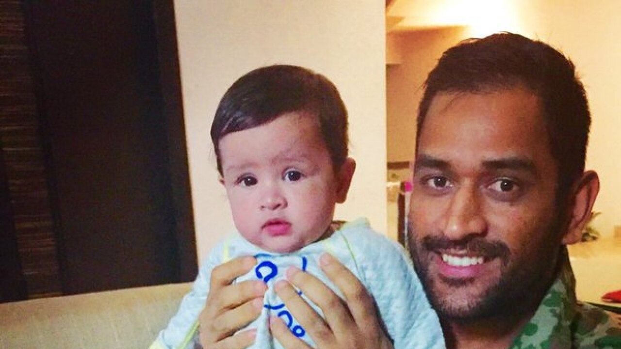 This Picture Of Ms Dhoni S Daughter Ziva Is The Cutest Thing You Will Ever See