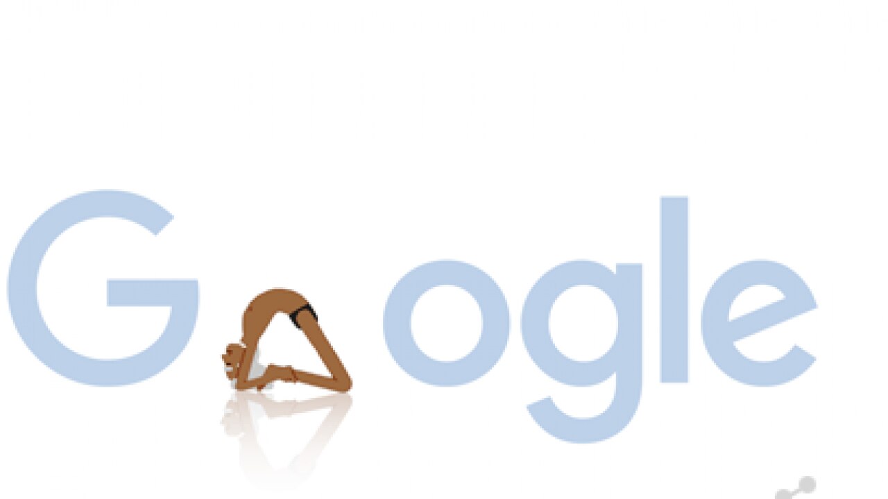 Google marks bks iyengar's 97th birthday with yoga doodle